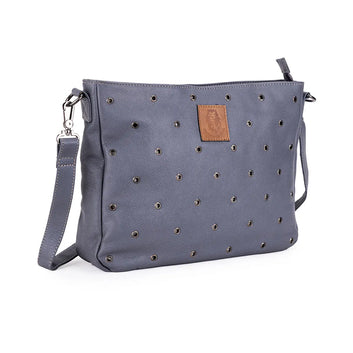 Abelardo Marshmallow Grey Shoulder Bag ABELARDO DE MODA