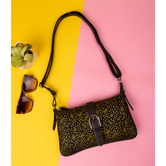 Abelardo Cassandra Black Shoulder Bag ABELARDO DE MODA