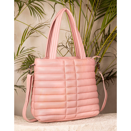 Abelardo Scarlet Light Pink Tote Bag ABELARDO DE MODA