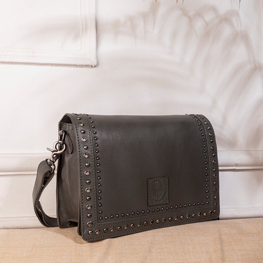 Abelardo Urban Black Sling Bag With Detachable Strap ABELARDO DE MODA