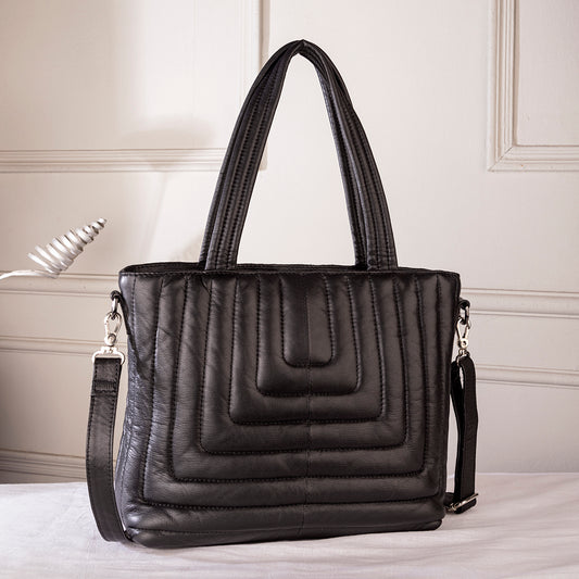 Abelardo Dreamer Black Tote Bag ABELARDO DE MODA