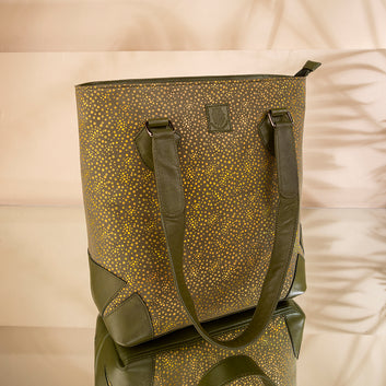 Abelardo Anchor Tailored Olive Tote Bag ABELARDO DE MODA