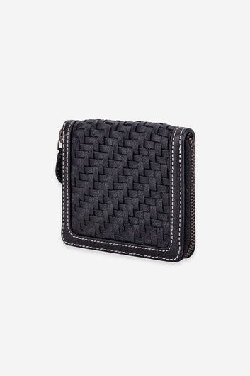 Abelardo Halley Black Wallet ABELARDO DE MODA