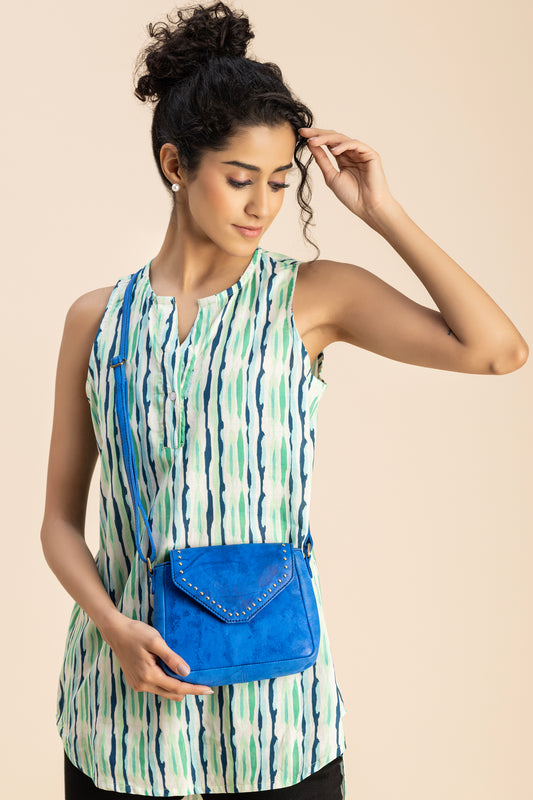 Abelardo Amy Blue Sling Bag ABELARDO DE MODA