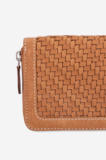 Abelardo Jupiter Tan Wallet ABELARDO DE MODA