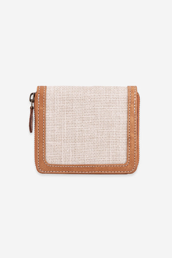 Abelardo Zoey Ivory-Tan Wallet Abelardo de moda