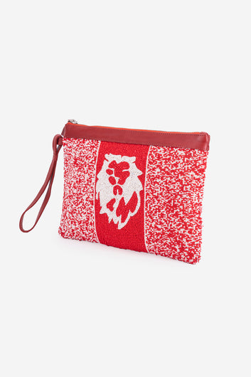 ECO-CONSCIOUS LUNA RED HANDBAG