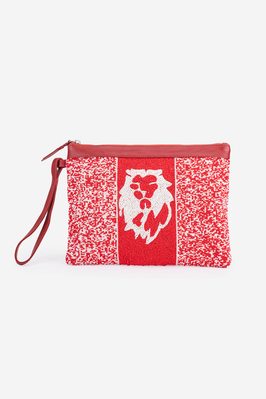 ECO-CONSCIOUS LUNA RED HANDBAG