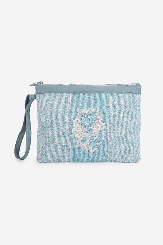 ECO-CONSCIOUS LUNA POWDER BLUE HANDBAG