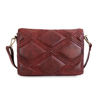 Abelardo Cold Stone Maroon Sling Bag