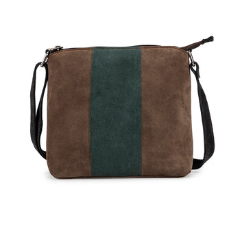 Abelardo Shearling Brown Sling Bag