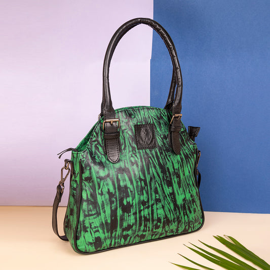 Abelardo Alma Green Shoulder Bag