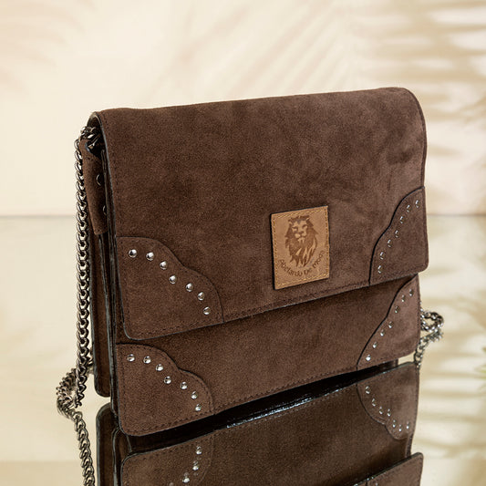 Abelardo Brunette Brown Sling Bag