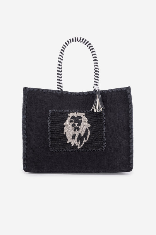 ECO-CONSCIOUS RENÉE BLACK SHOULDER BAG