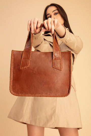 Abelardo Paloma Brown Tote Bag