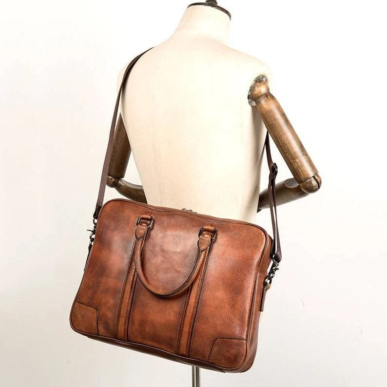 Lrenzo Leather Laptop Bag (Copy) ABELARDO DE MODA