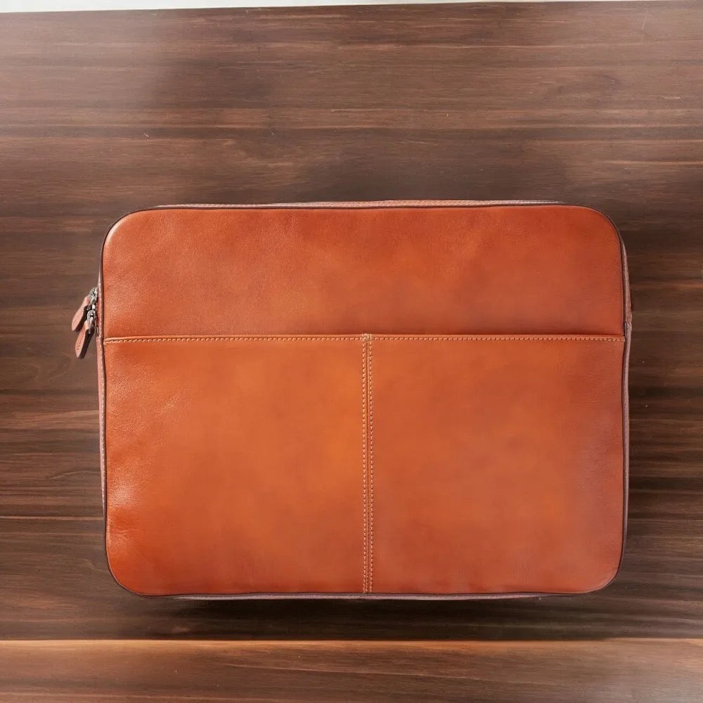 KIYOSHI LEATHER LAPTOP SLEEVE(16") ABELARDO DE MODA