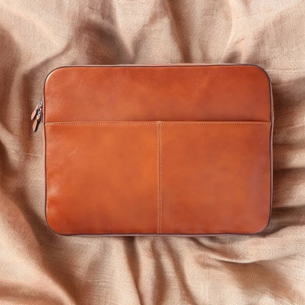 KIYOSHI LEATHER LAPTOP SLEEVE(16") ABELARDO DE MODA