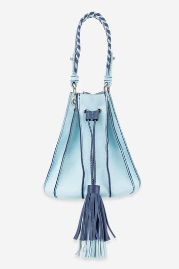 Abelardo Nova Sky Blue Bucket Bag