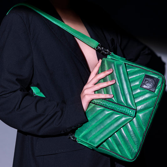 Abelardo Stella Green Sling Bag